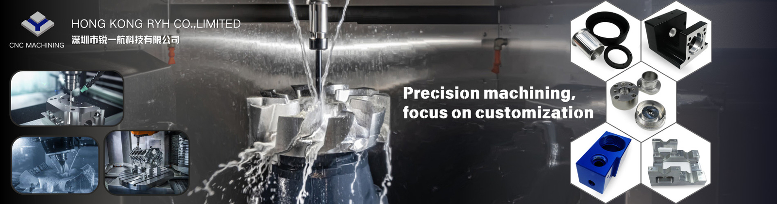 Части металла CNC подвергая механической обработке