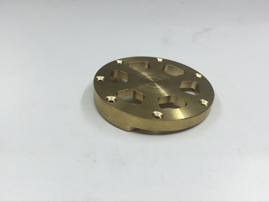 Изготовленные легко CNC медные обработанные части для индивидуальных производственных потребностей