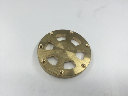 Изготовленные легко CNC медные обработанные части для индивидуальных производственных потребностей