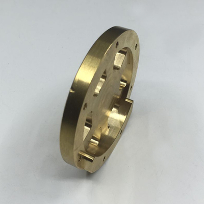 Изготовленные легко CNC медные обработанные части для индивидуальных производственных потребностей