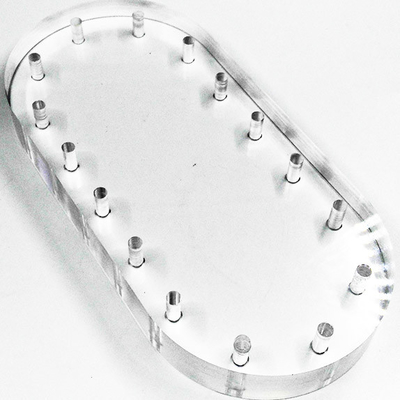 CNC PMMA ISO9001 0.01mm, УЛЬТРАФИОЛЕТОВЫЕ печатая изготовленные на заказ акриловые части