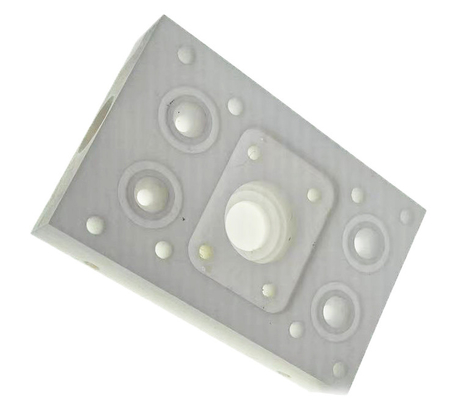 Изготовленный на заказ CNC тефлона PTFE подвергая 0.05mm механической обработке полируя