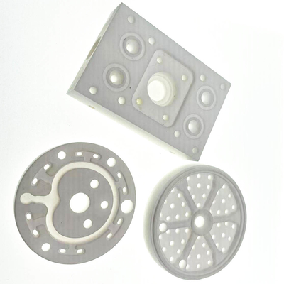 Изготовленный на заказ CNC тефлона PTFE подвергая 0.05mm механической обработке полируя